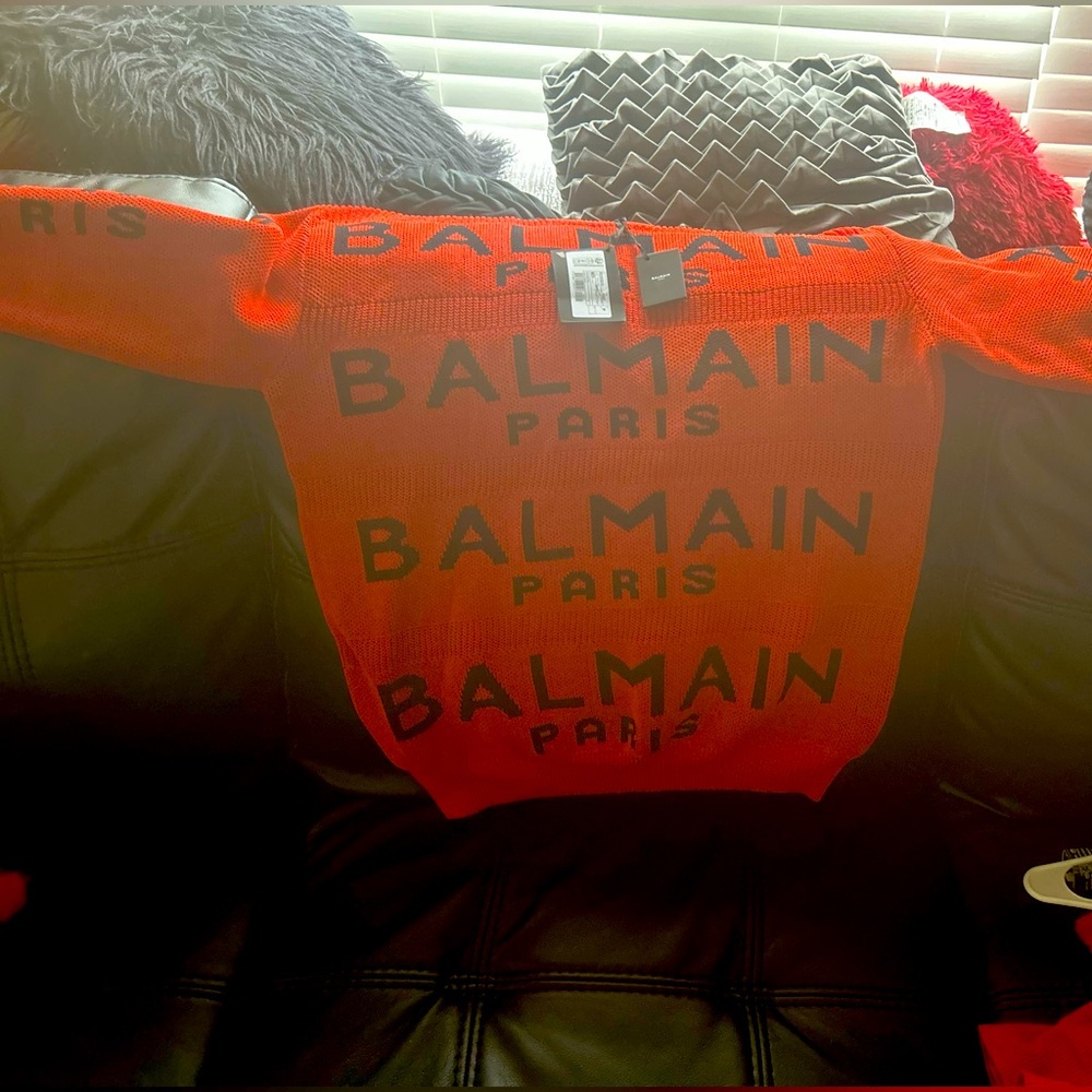 Balmain/ Balmain all over sweatshirt